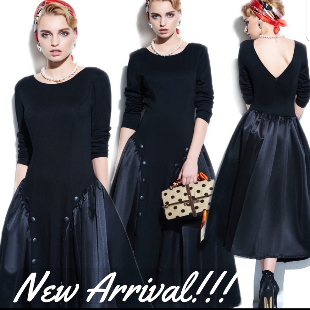 🆕️ *FINAL PRICE* Sexy Low Back Button Dress